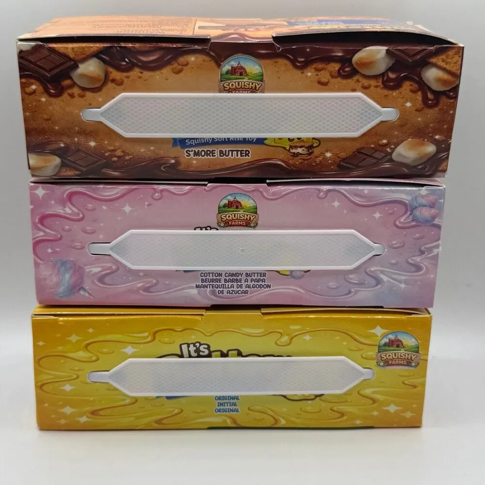 Squishy Farms - It's Butter Squishy Soft Rise Toy (3 Pack) Bundle